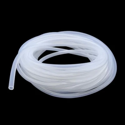 Immagine di iMeistek tubo in silicone 6 mm ID x 9 OD metri, flessibile per uso alimentare, acqua e aria, trasparente