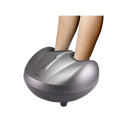 Immagine di BEPER P302MAS050 Massaggiatore Piedi Shiatsu con calore e Compressione d&#039;Aria,3 Intensità,2 Livelli di selezionabile, Telecomando incluso, Perfetto per casa ufficio sollievo dallo stress