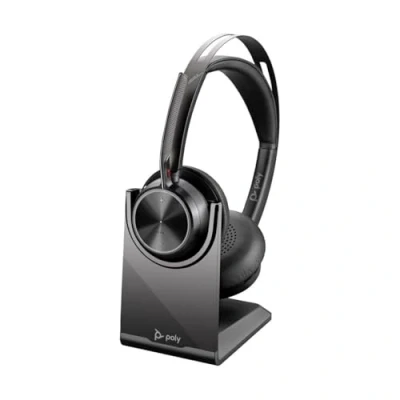 Immagine di POLY Micro casque Voyager Focus 2 USB C adaptateur C/A base de chargement