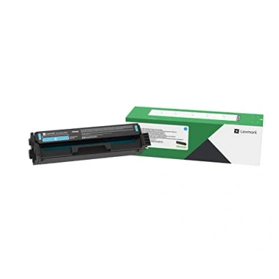 Immagine di Lexmark C332HC0 Cartuccia Toner Originale Return Program Ciano 2500 Pagine ad Alta resa per MC3326, C3326
