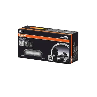 Immagine di OSRAM LEDriving® Lightbar FX125 SP GEN 2, Faro di profondità a LED per abbaglianti, spot, 6000K, 1300lm, fascio luminoso lungo fino 270 m, 12V/24V, omologazione ECE