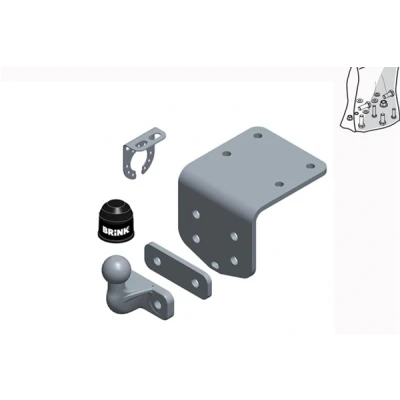 Immagine di BRINK 613200 Gancio Traino