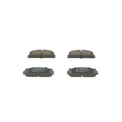 Immagine di BOSCH 0 986 460 736 Kit pastiglie freno Low Metallic con lamierino anticigolío FIAT: X 1/9, 128 Sedan, AUTOBIANCHI: A 112 Hatchback