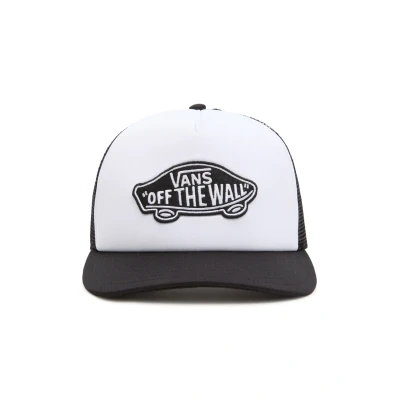 Immagine di Vans Classic Patch Curved BILL Trucker Cappellino, Taglia: One Size, Black white