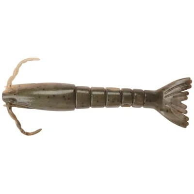 Immagine di Berkley Gulp! Esca morbida a base di gamberetti d&#039;acqua salata, design con profumo realistico per la pesca salata pesci rossi, durevole e versatile diverse tecniche 6PK 3&quot; G naturale