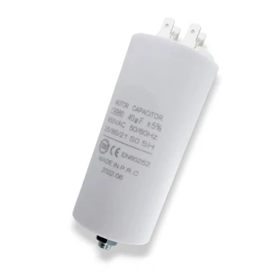 Immagine di DL pro Condensatore 40,00µF 450 V universale con bandiere e vite di fissaggio CBB60