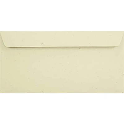Immagine di Netuno 25 buste lunghe Tabacco formato 220 x 110 mm 130 g Flora da lettera DL carta riciclata di alta qualità decorative per inviti matrimonio compleanno