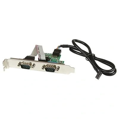 Immagine di StarTech.com Adattatore 24&#039;&#039; interno per scheda madre con header USB a seriale RS 232 2 porte (ICUSB232INT2)