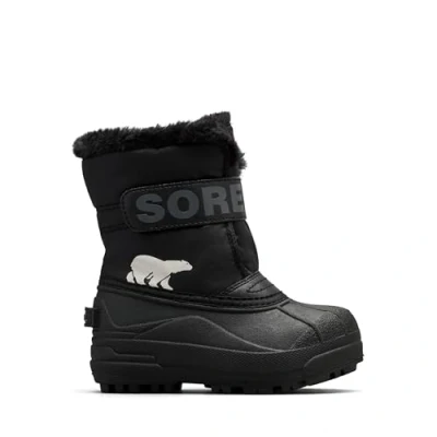 Immagine di Sorel Childrens Unisex Stivali da neve per bambini, Taglia: 31, Black/charcoal Tessuto / sintetico