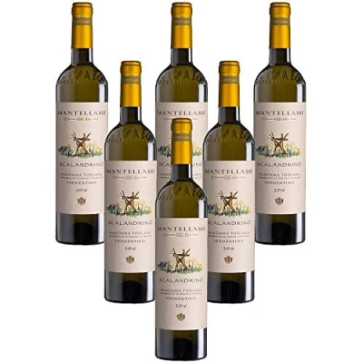 Immagine di Scalandrino : Vermentino Maremma Toscana DOC Fattoria Mantellassi (6 bottiglie 75 cl.)