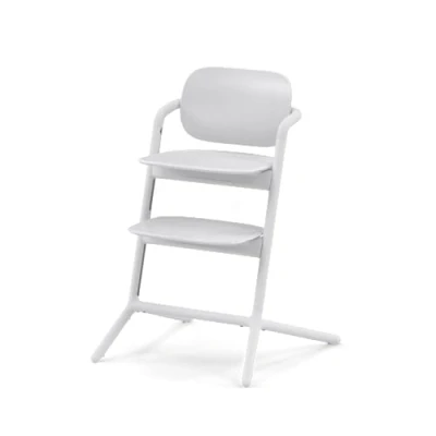 Immagine di CYBEX Gold LEMO Seggiolone, Per Crescere Insieme a Voi, Da 3 99 Anni, Utilizzabile dalla Nascita con gli Attacchi Separati, Alluminio/Plastica, All White (Bianco)