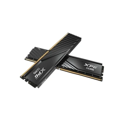 Immagine di XPG Lancer Blade DDR5 6400MHz CL32 32GB (2x16GB) PC5 51200 RAM 288 pin UDIMM Desktop Memory Kit Nero Dissipatore (AX5U6400C3216G DTLABBK)