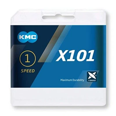 Immagine di KMC, Catena X101 Unisex Adulto, Argento, 112 Link