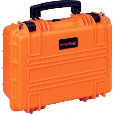 Immagine di Explorer Cases Valigetta portaoggetti outdoor 3818HL.O orange with pick &amp; pluck foam (L x A P) 38 27 18 cm Arancione