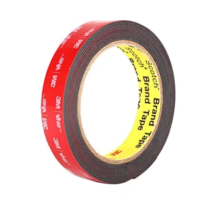 Immagine di 3M VHB 5952 Nastro biadesivo Extra Forte, di montaggio/fissaggio impermeabile, resistente all&#039;acqua e alle alte temperature, Fissaggio Striscia LED (20 mm x 4,6 metri)