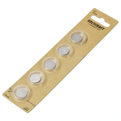 Immagine di VOLTCRAFT CR 1616 Batteria a bottone 3 V 50 mAh Litio VC 11894995 5 pz.