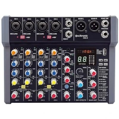 Immagine di CMA 8 Compact Mixer with DSP FX and BT/USB