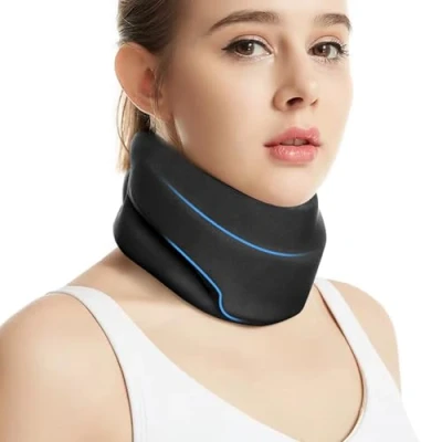 Immagine di Supporti per il Collo Regolabile,Collare Cervicale Morbidoper Dormire,Collare Tutore Sollievo dal Dolore,Sollievo dalla Pressione Spinale,Supporto Collo,Unisex