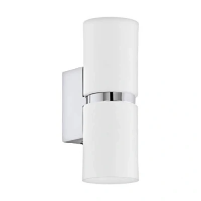 Immagine di Eglo Lampada da Parete in Acciaio, GU10, 6 x 8.5 17 cm, Grigio