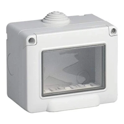 Immagine di Vimar 0R14903 Contenitore da parete Serie protetta e stagna IP55, 3 moduli Eikon, Arké Plana