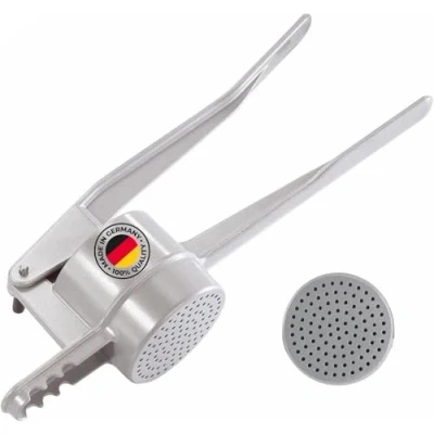 Immagine di Westmark pressa per spätzle/patate, con fori tondi, in alluminio pressofuso, lunghezza: 41 cm, spaetzle, argento, 61102260