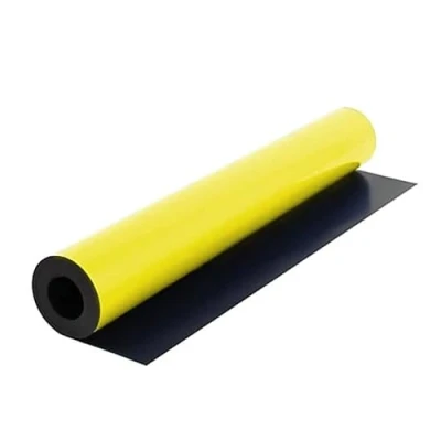 Immagine di Magflex® Foglio Magnetico Giallo Matt Per La Creazione Di Immagini Magnetiche, Opere D&#039;Arte, Cartelli O Display 620mm Larghezza 1 M Lunghezza
