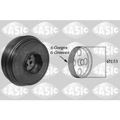 Immagine di SASIC 2150067 Puleggia Albero Motore BMW: 2 Active Tourer, 1 Hatchback, X1, MINI: Countryman, Clubman