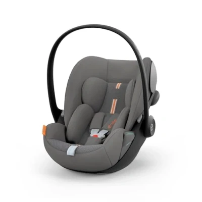 Immagine di CYBEX Gold Seggiolino Auto Cloud G i Size Plus, Incluso Riduttore Per Neonati, Dalla Nascita fino a circa 24 Mesi, Bambini da 40 87 cm, Max. 13 kg, Lava Grey