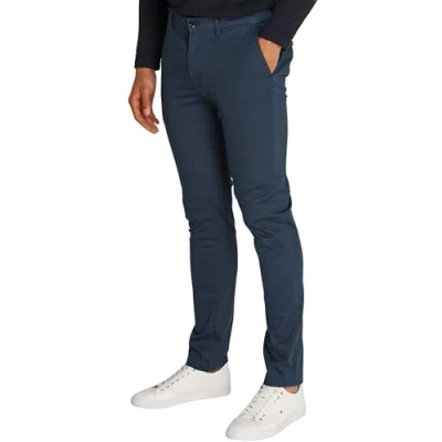 Immagine di Tommy Hilfiger Bleecker Structure Chino, Uomo, Taglia: 29x30, Desert sky