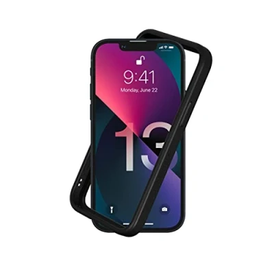 Immagine di RhinoShield Bumper Case compatible with [iPhone 13 mini] CrashGuard NX Shock Absorbent Slim Design Protective Cover 3.5M / 11ft Drop Protection Black