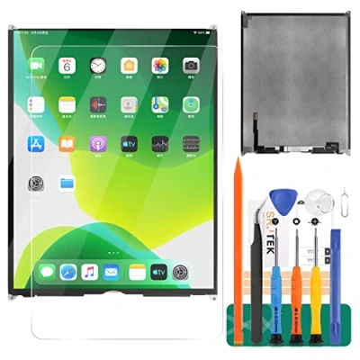 Immagine di per iPad 10.2 2019 2020 2021 Display LCD 7 8 9 Gen A2197 A2200 A2198 A2232 A2428, A2429, A2270, A2430 A2602, A2603, A2604, A2605 Sostituzione Schermo con Kit di Riparazione (Nero Originale)