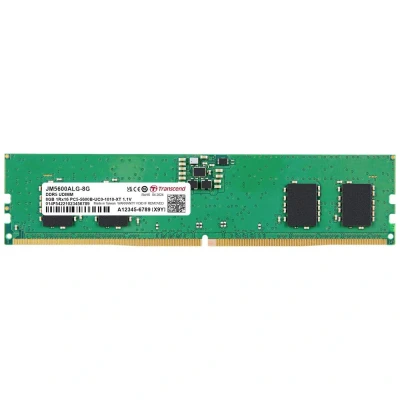 Immagine di Transcend JM5600ALG 8G Modulo di memoria PC Dettaglio DDR5 8 GB 1 x On the ECC 5600 MHz 288pin DIMM