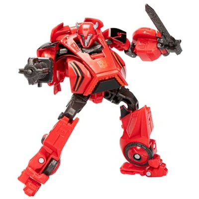 Immagine di Transformers Studio Series Deluxe, Action Figure di Cliffjumper Gamer Edition 05 da 11 cm, Ispirata al Videogioco Transformers: War for Cybertron