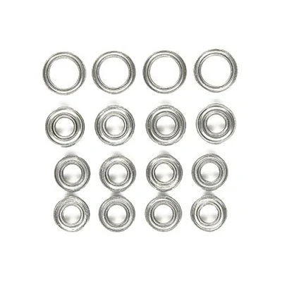 Immagine di Tamiya 300054476 Set di Cuscinetti a Sfera, 16 pz.
