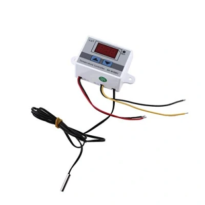 Immagine di Sensore di temperatura digitale intelligente ad alta precisione da 12 V con termostato rettile sonda