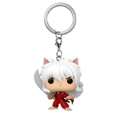 Immagine di Funko POP! Keychain: Inuyasha Mini Figura in Vinile da Collezione Novità Portachiavi Riempitivi per Calze Idea Regalo Merchandising Ufficiale Anime Fans Minifigure