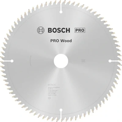 Immagine di Bosch Accessories Optiline 2608640437 Lama circolare in metallo duro 254 x 30 2.5 mm Numero di denti: 80 1 pz.