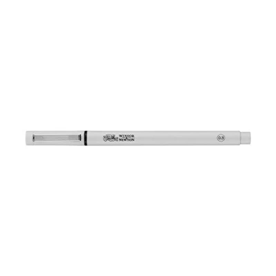 Immagine di Winsor &amp; Newton Fine Liner Nero Set di 5 Neri con Punte 0.1 0.3 0.5 0.8 1.0 mm