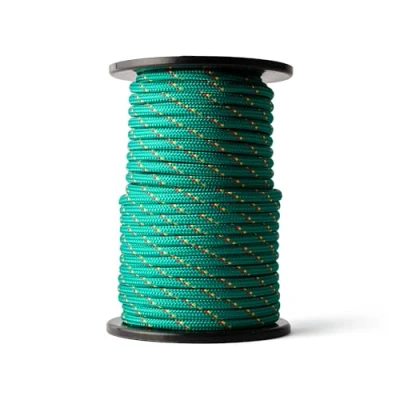 Immagine di SNURO corda in polipropilene (8 mm, 50 m), PP intrecciata resistente, resistente e leggera, per esterni, sopravvivenza giardino, disponibile vari spessori resistenze