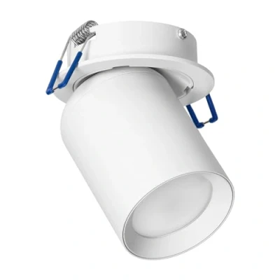 Immagine di Miratic Lampada da Parete per Interni Soffitto adatta alla lampadina GU10 max.12W (non inclusa) IP20 Ideale casa e ufficio (da incasso colore bianco)