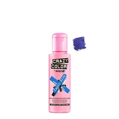 Immagine di Crazy colore colorazione Semipermanente, 44 Capri Blue 100 ml