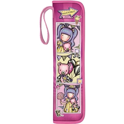 Immagine di SAFTA, Portaflauto Gorjuss Fairground First Prize 10 x 36 2,5 cm Unisex Bambini e ragazzi, multicolore, Talla única