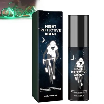 Immagine di WQTHU Vernice spray fosforescente,Vernice fosforescente da 100 ml per esterni,Vernice trasparente che si illumina di bianco al buio,Vernice fluorescente (bianco)