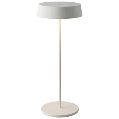 Immagine di Intec Lampada LED ricaricabile da esterno COCKTAIL con touch dimmer (Bianco)
