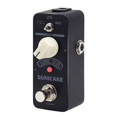 Immagine di SONICAKE Looper Pedale Effetto Loop per Chitarra Sonic Dub Station Recording