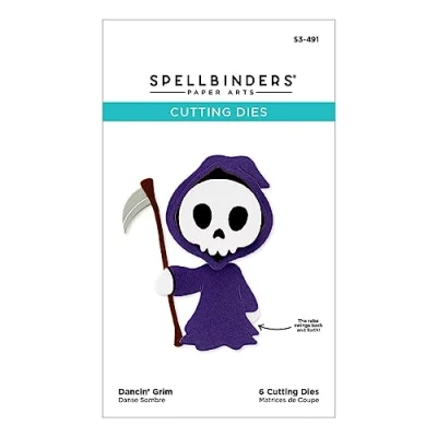 Immagine di Spellbinders Dancin&#039; Grim Fustella incisa dalla collezione Halloween di