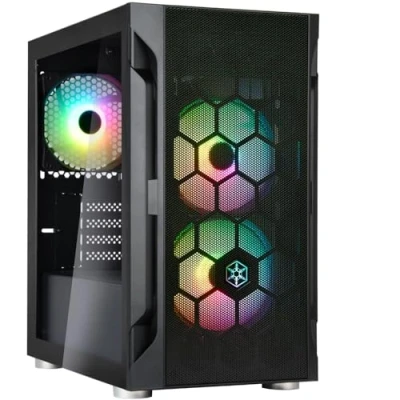Immagine di CAJA PC SILVERSTONE FARA H1M PRO SST FAH1MB GAMING MICRO ATX ARGB