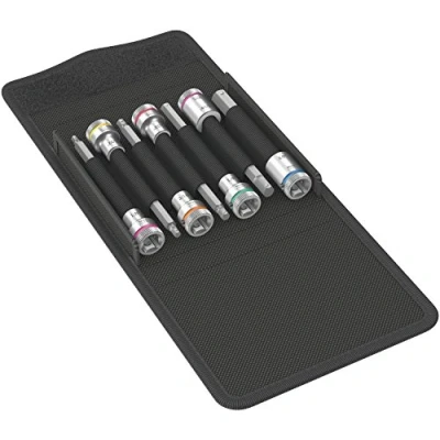Immagine di Wera 8740 B HF Kit inserti giravite a bussola 3/8 (10 mm) 7 parti 05003181001