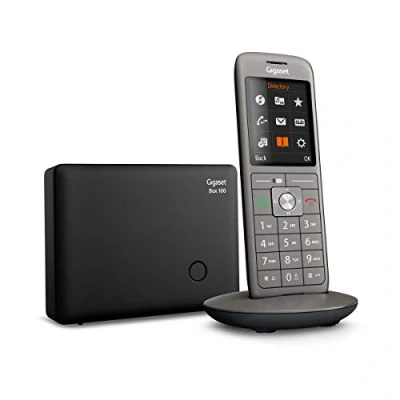 Immagine di Gigaset CL660 Analog/DECT telephone Identificatore di chiamata Grigio [Versione Francia]