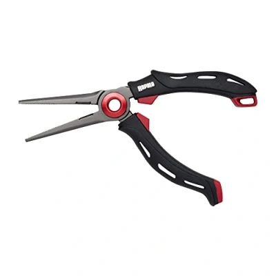 Immagine di Rapala RA0117007, Pinze Unisex Adult, Nero/Rosso, 18 cm